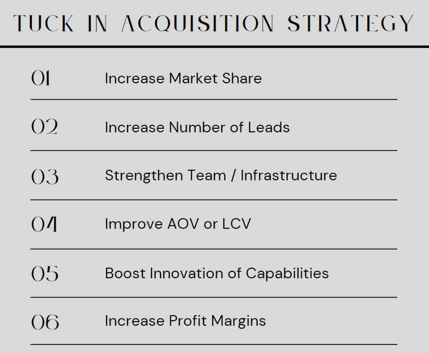 Tuck In Acquisition Strategy
