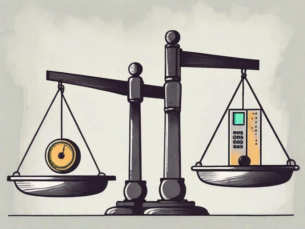 A balance scale