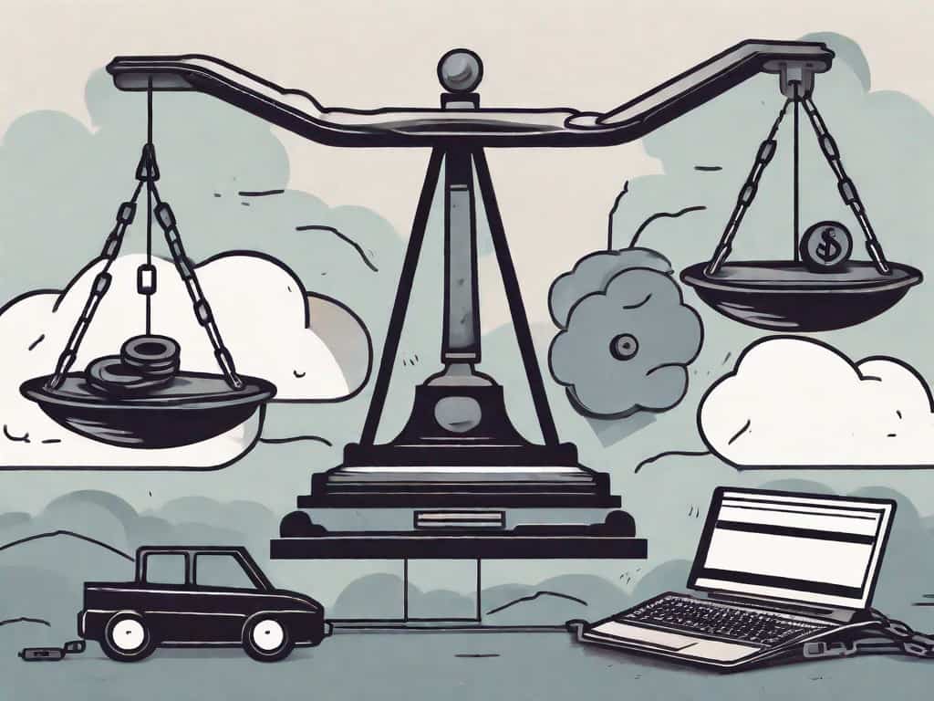 A balance scale