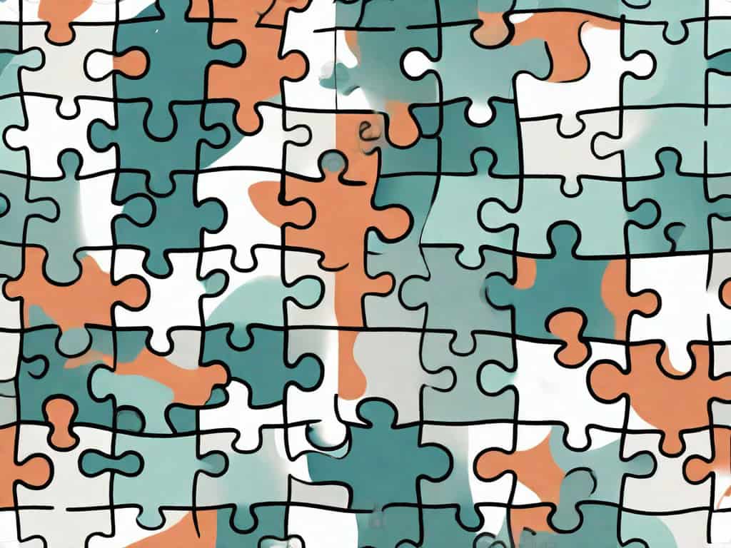 Two businesses represented as puzzle pieces fitting seamlessly together