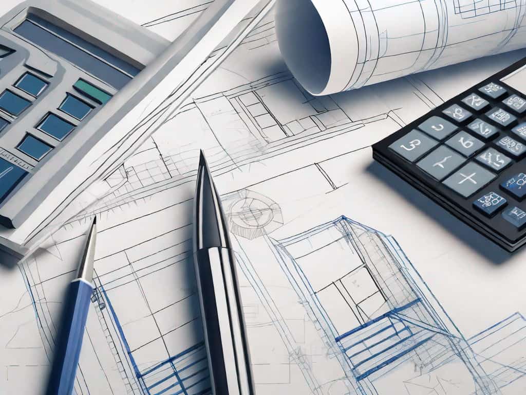 A set of blueprints