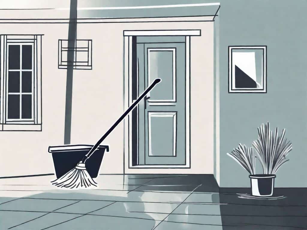 A house with a sparkling clean exterior