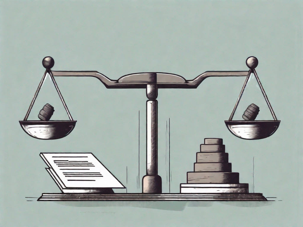 A balanced scale