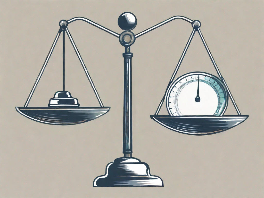 A pair of scales