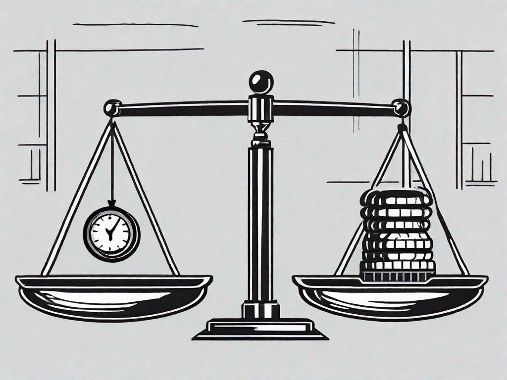 A balance scale