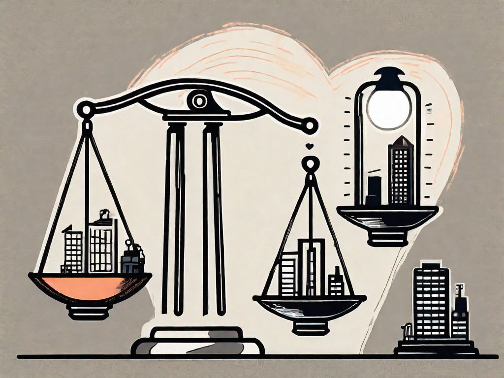 A balance scale