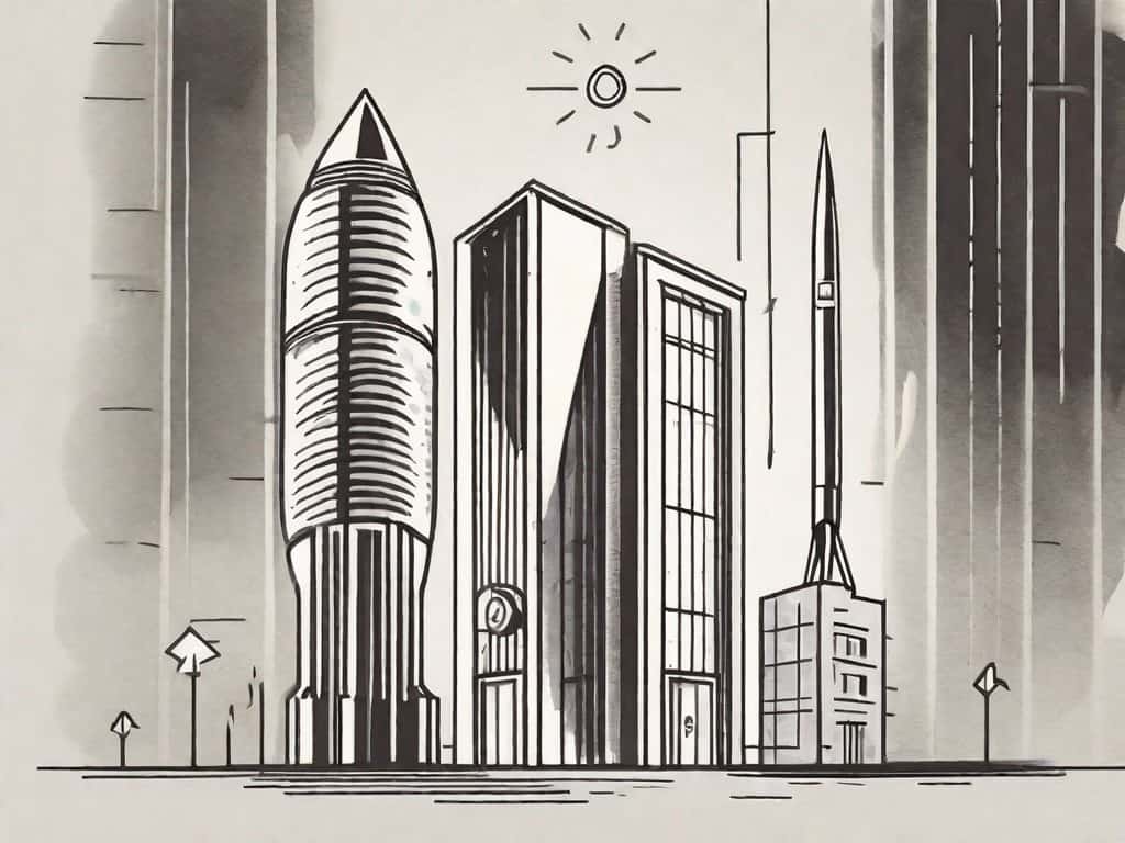 Two distinct buildings
