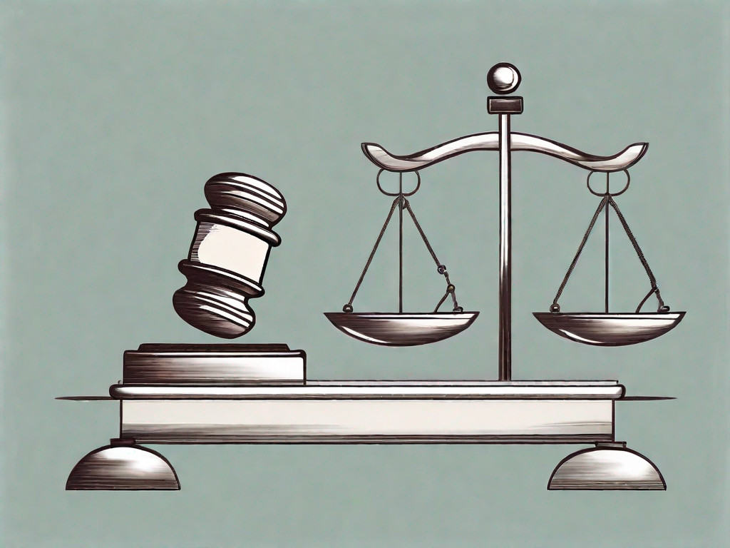 A traditional balance scale