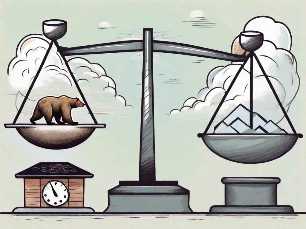 A pair of scales