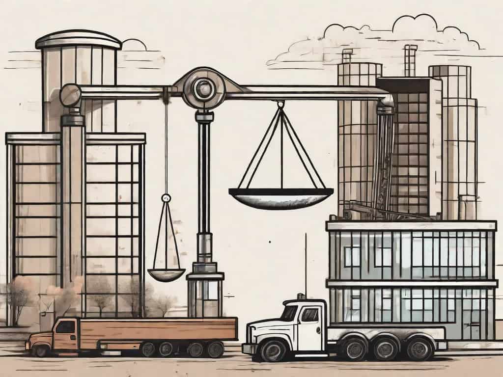 A symbolic balance scale