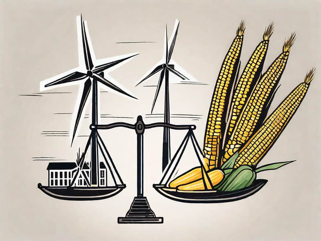 A symbolic balance scale
